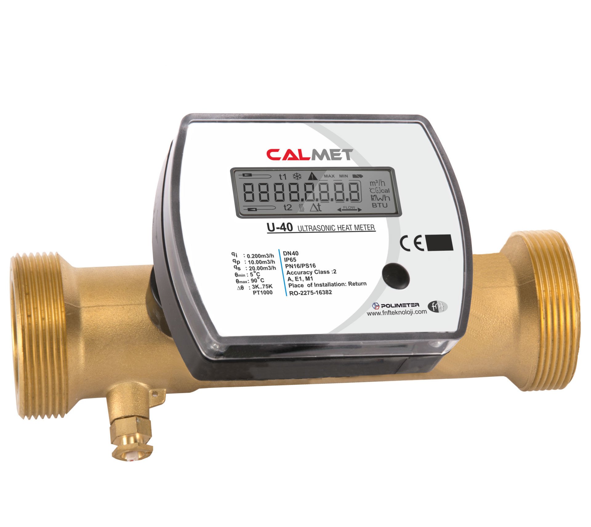 Ultrasonik Kalorimetre DN40