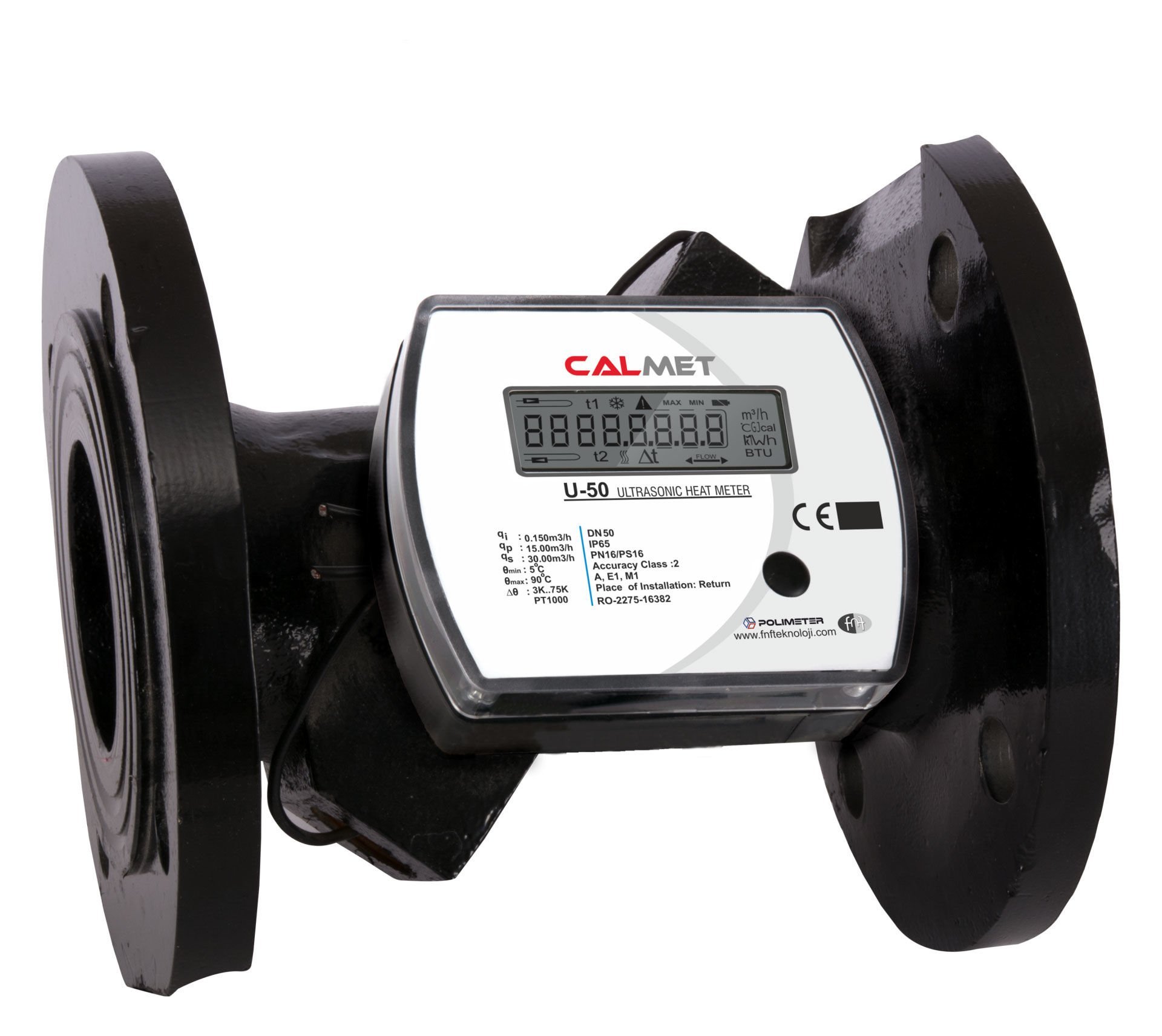 Ultrasonik Kalorimetre DN50